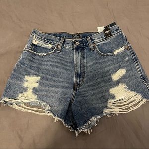 Abercrombie high rise shorts size 12 31
